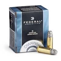 Federal Champion .32 H&R Magnum 95 Grain Lead Semi Wadcutter, 20 rounds