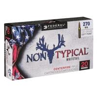 Federal Non-Typical, .270 Winchester, SP, 130 Grain, 20 Rounds