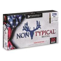 Federal Non-Typical, .270 Winchester, SP, 150 Grain, 20 Rounds