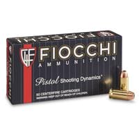 Fiocchi Pistol Shooting Dynamics, .45 ACP, XTP/JHP, 200 Grain, 50 Rounds