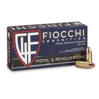 Fiocchi Shooting Dynamics, 9mm, JHP, 147 Grain, 50 Rounds