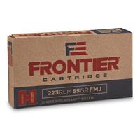 Hornady Frontier Cartridge, .223 Remington, FMJ, 55 Grain, 150 Rounds