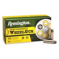 Remington Performance WheelGun, .38 Special, LSWC, 158 Grain, 50 Rounds
