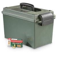 Sellier & Bellot, .380 ACP, FMJ, 92 Grain, 500 Rounds with .50 Caliber Ammo Can