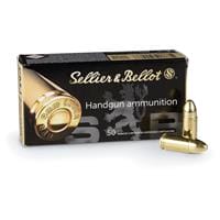 Sellier & Bellot Handgun, 9mm, FMJ, 124 Grain, 50 Rounds