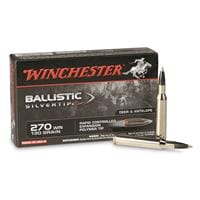 Winchester Ballistic Silvertip, .270 Winchester, BST, 130 Grain, 20 Rounds