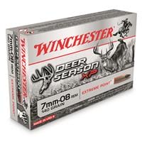 Winchester Deer Season XP, 7mm-08 Rem., Polymer-Tipped Extreme Point, 140 Grain, 20 Rounds