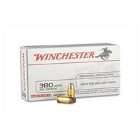 Winchester White Box, .380 ACP, JHP, 95 Grain, 50 Rounds