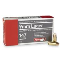 Aguila Ammo, 9mm Luger, FMJFP, 147 Grain, 50 Rounds
