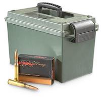 PMC Bronze Line, .50 BMG, FMJBT, 660 Grain, 100 rds. with Ammo Can