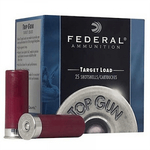Federal Top Gun Target Shotshell 12 ga 2-3/4" 1-1/8 oz #8 1145 fps 25/Box