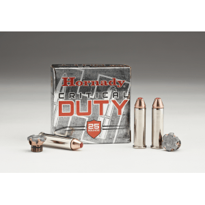 Hornady Critical Duty Handgun Ammo .357 Mag 135 gr Flex Tip 1275 fps 20/box