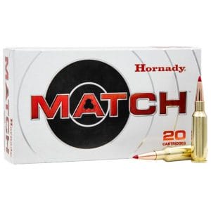 Hornady ELD Match Centerfire Rifle Ammo - .308 Winchester - 168 Grain