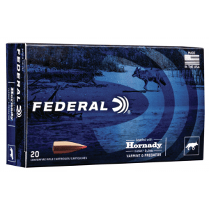 Federal Varmint & Predator Rifle Ammuntion .223 Rem 53 gr V-MAX 3400 fps 20/ct