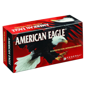 FEDERAL American Eagle 45 ACP Standard FMJ 230 Gr 100Box/5Case Ammo (AE45A100)