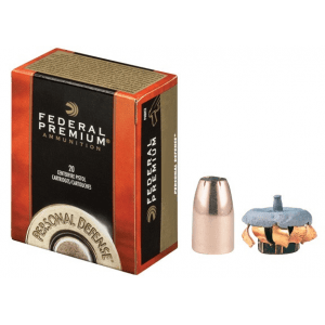 Federal Premuim Personal Defense Handgun Ammunition 9mm Luger 124 gr JHP 1120 fps 20/box