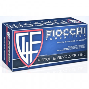 Fiocchi Handgun Ammunition 10mm Auto 180gr JHP 1250 fps 50/ct