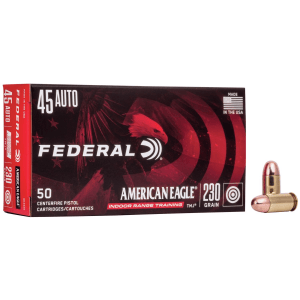 American Eagle IRT Handgun Ammunition .45 ACP 230 gr TMJ 850 fps 50/ct