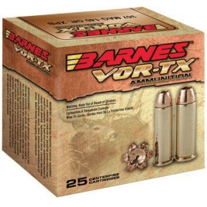 Barnes VOR-TX Handgun Ammunition .357 Mag 140 gr XPB 1175 fps 20/box