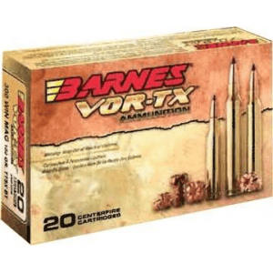 Barnes VOR-TX Rifle Ammunition .270 Win 130 gr TTSXBT 3060 fps - 20/box