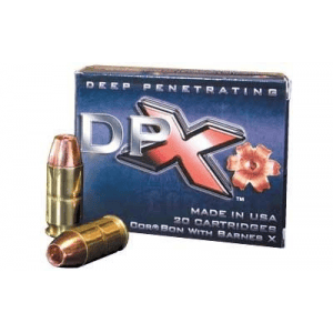 Cor-Bon DPX Handgun Ammuntion 9mm Luger 95gr DPX 1300 fps 20/ct