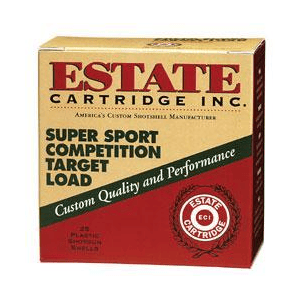 Estate Cartridge Super Sport 12 ga 2 3/4" 1 oz #8 1180 fps - 25/box