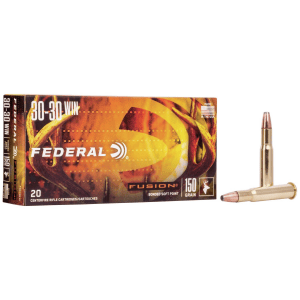 Federal Fusion Rifle Ammunition .30-30 Win 150 gr BTSP 2390 fps - 20/box