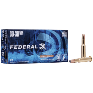 Federal Power-Shok Rifle Ammunition .30-30 Win 150 gr FNSP 2390 fps - 20/box
