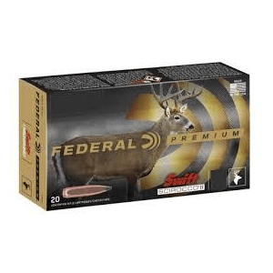 Federal Swift Scirocco II Rifle Ammuniiton .270 Win 130 gr Poly Tip 3050 fps 20/ct