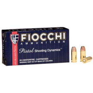 Fiocchi Pistol Shooting Dynamics Handgun Ammunition .32 ACP 60 gr JHP 1100 fps 50/box