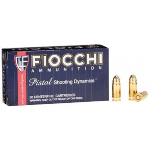 Fiocchi Pistol Shooting Dynamics Handgun Ammunition .32 ACP 73 gr FMJ 1000 fps 50/box