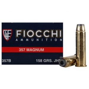 Fiocchi Pistol Shooting Dynamics Handgun Ammunition .357 Mag 158 gr JHP 1220 fps 50/box