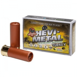 HEVI-Shot HEVI-Metal Turkey 12 ga 3" 1 1/4 oz #4,6 1450 fps - 5/box