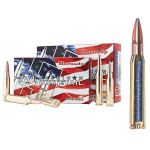 Hornady American Whitetail Rifle Ammunition .308 Win 150 gr SP 2553 fps - 20/box