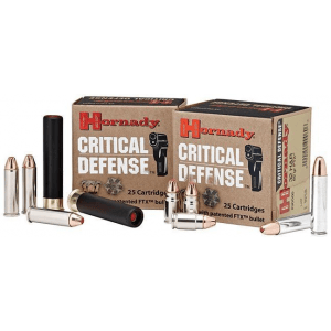 Hornady Critical Defense Handgun Ammo .32 H&R Mag 80 gr FTX 1150 fps 25/box