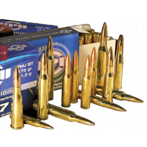 PPU Rifle Ammunition 7mm-08 Rem 141 gr PSP BT 2860 fps - 20/box