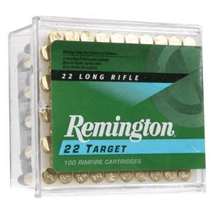 Remington Target .22 LR 40 gr RN Rimfire Ammo - 100/box