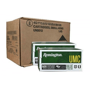 Remington UMC 9mm Luger 115 gr MC 1200/ct (Bulk)