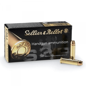 Sellier & Bellot Handgun Ammunition .357 Mag 158gr LFN 1125 fps 50/ct