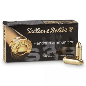 Sellier & Bellot Pistol & Revolver Ammo 9mm Luger 124 gr FMJ 1000/case