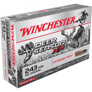 Winchester Deer Season XP 243 Win 95 gr Extreme Point Polymer Tip 20 rds
