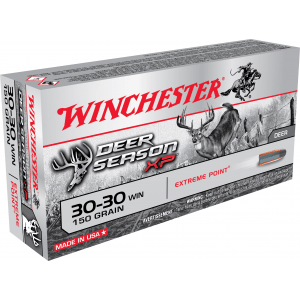 Winchester Deer Season XP Rifle Ammunition .30-30 Win 150 gr PT 2390 fps 20/ct