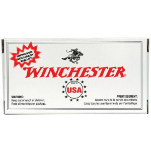Winchester Metric Caliber Handgun Ammunition 9mm Makarov 95 gr FMJ 1017 fps 50/box