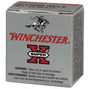 Winchester Super-X Shotshell Rimfire Ammunition .22 LR 25 gr #12 50/box