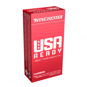 WINCHESTER USA Ready 9mm 115Gr FMJ 50rd Box Ammo (RED9)