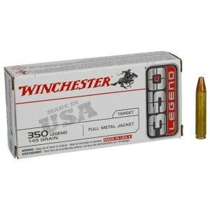 Winchester USA Target FMJ Centerfire Rifle Ammo - .300 AAC Blackout - 200 Grain
