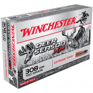 WINCHESTER Deer Season XP 308 Win 150Gr Extreme Point 20rd Box Bullets (X308DS)