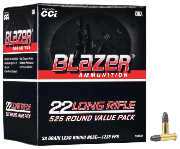 Blazer 22 Long Rifle Rimfire Ammo Value Pack