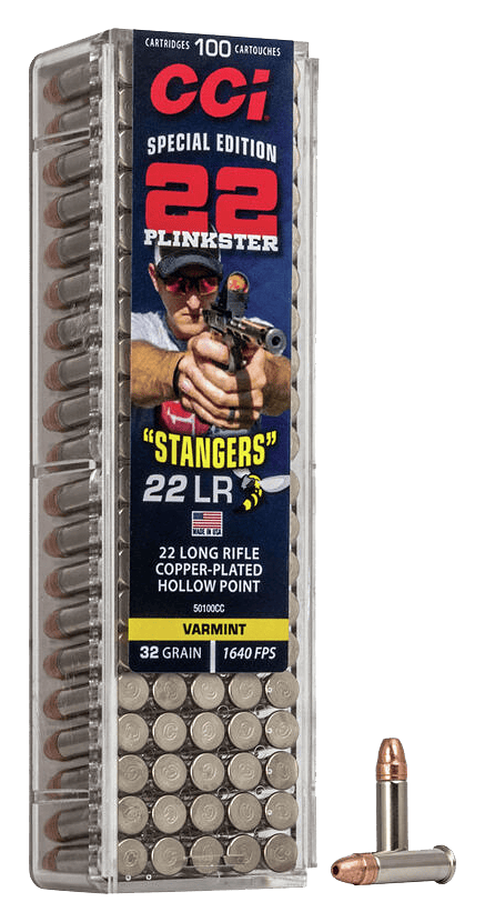 CCI Special Edition Stangers 22 Plinkster Rimfire Ammo