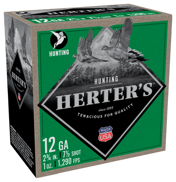 Herter's Dove &Quail Shotgun Shells - 28 Gauge - #8 - 25 Rounds